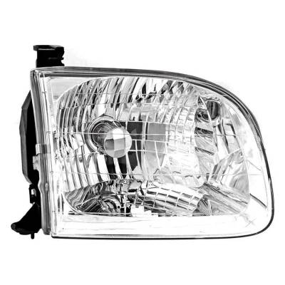 Rareelectrical - New Right Halogen Headlight Compatible With Toyota Sequoia Sr5 Sport Utility 4 Door 4.7L 2001 2002