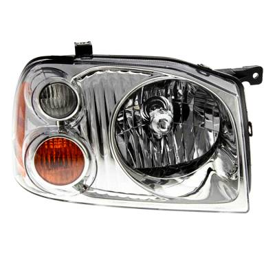 Rareelectrical - New Right Halogen Headlight Compatible With Nissan Frontier Xe Crew Cab Pickup 2001 2002 2003 2004