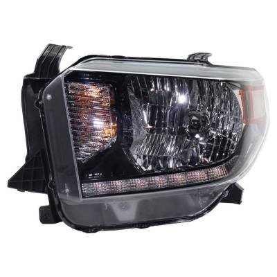 Rareelectrical - New Left Side Headlights Compatible With Toyota Tundra Sr5 Crew Cab Pickup 2018 2019 2020 2021 By