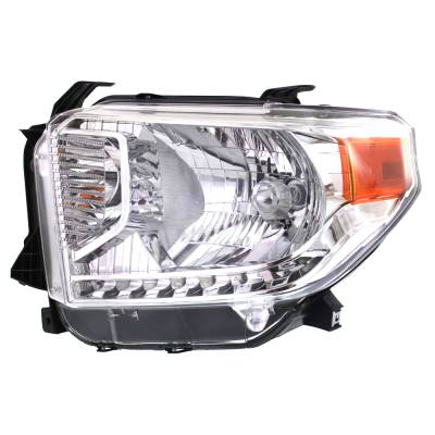 Rareelectrical - New Left Side Headlights Compatible With Toyota Tundra Sr5 Crew Cab Pickup 2014 2015 2016 2017 By