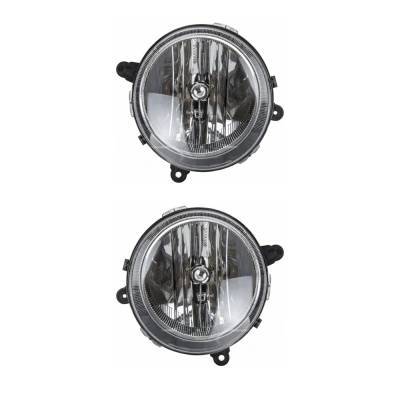 Rareelectrical - New Pair Of Halogen Headlights Compatible With Jeep Patriot Latitude X 2011 By Part Number 5303842Ae