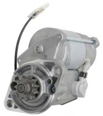 Rareelectrical - New 12V 11T Starter Motor Compatible With Kubota 17121-63013 9722809-474 228000-4740 228000-4741