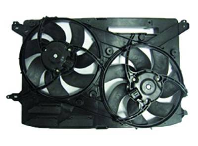 Rareelectrical - New Dual Fan Assembly Compatible With 2013-2015 Ford Fusion 1.6L Dg9z-8C607-B Fo3115196 Dg9z8c607b