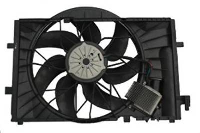 Rareelectrical - New Dual Fan Assembly Compatible With Mercedes-Benz C32 Amg C320 C350 203-500-16-93 Mb3000102