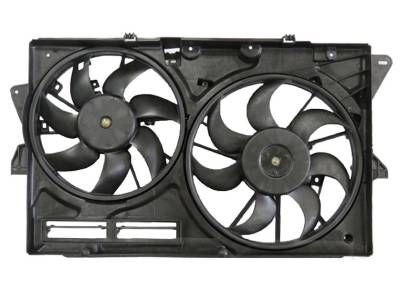 Rareelectrical - New Dual Radiator And Condenser Fan Compatible With Ford Taurus 2013-2016 Dg1z-8C607-A Dg1z8c607a