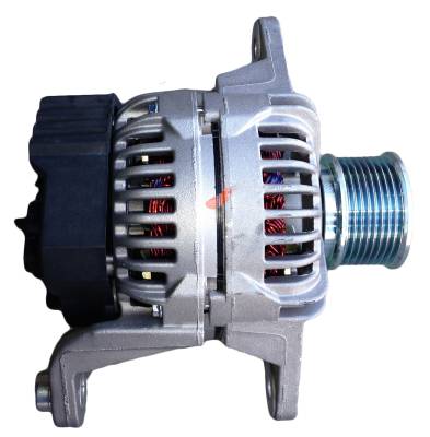 Rareelectrical - New Bosch Alternator Compatible With Volvo Wheel Loader L110g L120g L60g L70g L90g L45g 0124-655-131