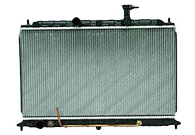 Rareelectrical - New Radiator Assembly Compatible With 2007-2009 Kia Rio5 1.6L L4 1599Cc; W/ Automatic Trans 3293