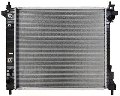 Rareelectrical - New Radiator Assembly Compatible With 2010-2011 Cadillac Srx 3.0L V6 182 Cid Gm3010549 20926497