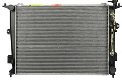 Rareelectrical - New Radiator Assembly Compatible With 2009-2010 2012 Hyundai Genesis V8 4627Cc Sedan W/ At