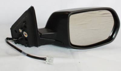 Rareelectrical - New Door Mirror Pair Compatible With Honda 07-10 Cr-V Power W/O Heat Ho1320226 Hd49er Hd49el