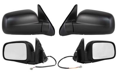 Rareelectrical - New Door Mirror Pair Compatible With Honda 02-06 Cr-V Lx Power W/O Heat Ho1320215 Hd49er Hd49el