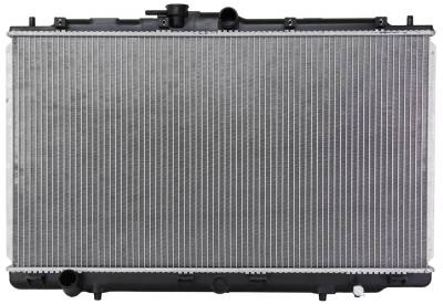 Rareelectrical - New Radiator Assembly Compatible With Acura 02-03 Cl Tl 3.2L V6 3210Cc Type-S Ac3010116 Cu2431 2764