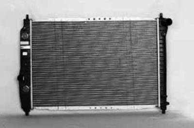 Rareelectrical - New Radiator Assembly Compatible With Chevrolet 04-08 Aveo W/ Automatic Trans Gm3010447 96816484