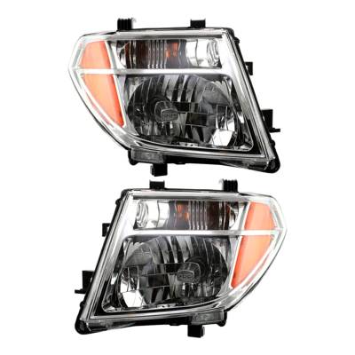 Rareelectrical - New Halogen Headlight Compatible With Nissan Frontier Se Crew Extended 2005-2008 By Part Number