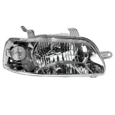 Rareelectrical - New Passenger Side Halogen Headlight Compatible With Chevrolet Aveo Sedan 2004-2006 By Part Number