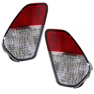 Rareelectrical - New Pair Of Back Up Lights Compatibile With Mitsubishi Outlander Sport Es Gt Le 2016 2017 2018 2019