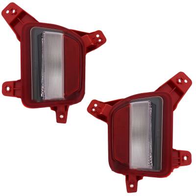 Rareelectrical - New Pair Of Back Up Light Compatible With Kia Telluride 3.8L 2023 By Part Numbers Ki2883104