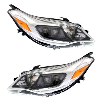 Rareelectrical - New Pair Of Halogen Headlight Compatible With Toyota Avalon Sedan 2013-2015 By Part Number