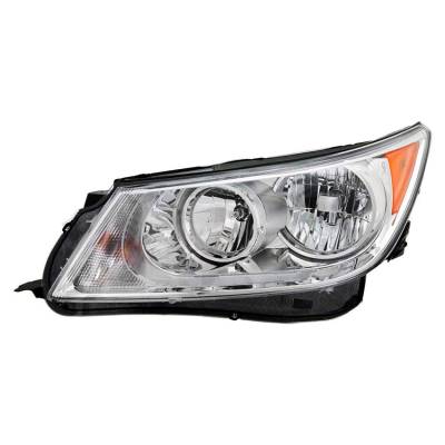 Rareelectrical - New Left Side Halogen Headlight Compatible With Buick Lacrosse Convenience Sedan 2010-2013 By Part