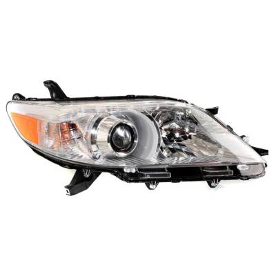 Rareelectrical - New Right Halogen Headlight Compatible With Toyota Sienna Base Mini Passenger Van 2011-2014 By Part