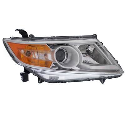 Rareelectrical - New Right Hid Headlight Compatible With Honda Odyssey Mini Passenger Van 2011-2013 By Part Number