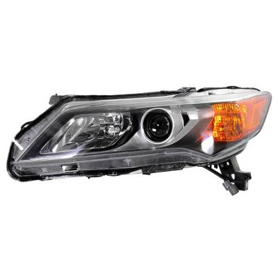 Rareelectrical - New Left Side Halogen Headlight Compatible With Acura Ilx Hybrid Base Sedan 2013-2014 By Part Number