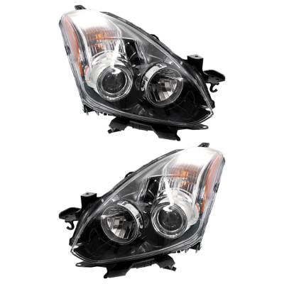 Rareelectrical - New Halogen Headlight Compatible With Nissan Altima Sr Coupe 2010-2012 By Part Number 26010-Zx10b