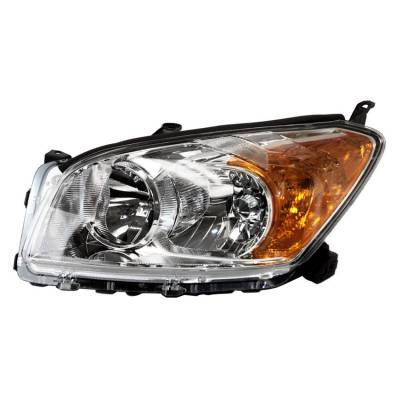 Rareelectrical - New Left Headlight Compatible With Toyota Rav4 Base Sport 2009-2012 By Part Number 81150-0R010