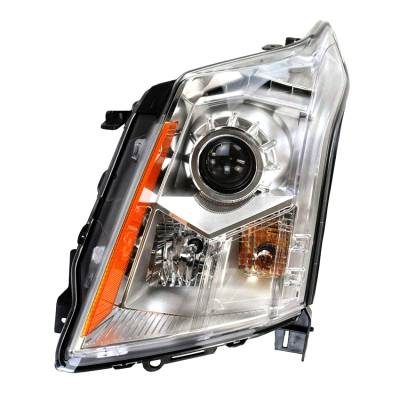 Rareelectrical - New Left Side Halogen Headlight Compatible With Cadillac Srx Premium Sport 2010-2013 By Part Number