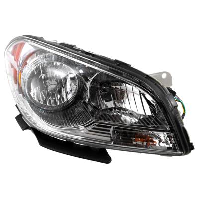 Rareelectrical - New Passenger Side Halogen Headlight Compatible With Chevrolet Malibu Lt Sedan 2008-2012 By Part