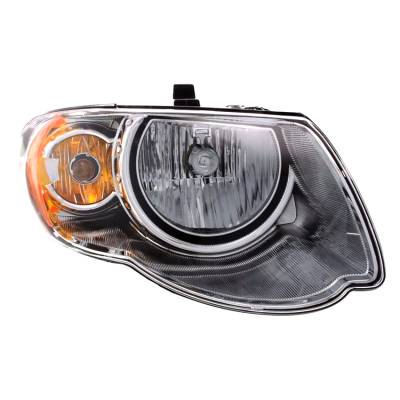 Rareelectrical - New Passenger Side Halogen Headlight Compatible With Chrysler Town & Country 2005-2007 By Part