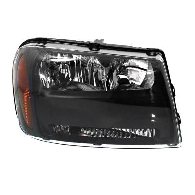 Rareelectrical - New Passenger Side Halogen Headlight Compatible With Chevrolet Trailblazer Ext Lt Sport 2006 By Part