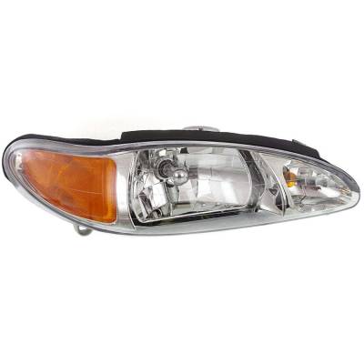 Rareelectrical - New Right Headlight Compatible With Ford Escort Sedan 1997-2002 By Part Number Xs4z-13008-Aa