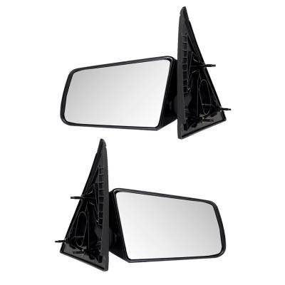 Rareelectrical - New Door Mirrors Pair Fits Gmc Jimmy Sl 1995-1999 15977933 Gm1321129 15977934