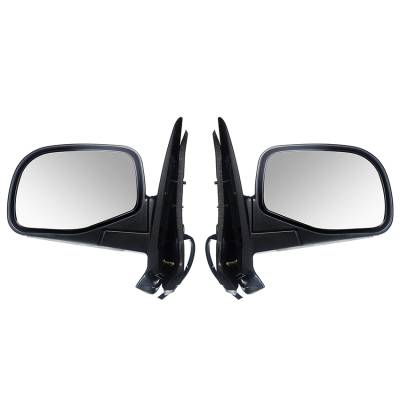 Rareelectrical - New Door Mirrors Pair Fits Ford Explorer Sport Trac Base 01 Fo1320241 Fo1321241