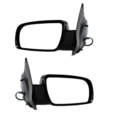 Rareelectrical - New Door Mirrors Pair Fits Gmc Astro D9k020 D9k042 D9k064 D9l042 1988 Gm1321159