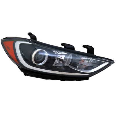 Rareelectrical - New Right Head Light Fits Hyundai Elantra Eco 2017-2018 92102F3010 92102-F3010