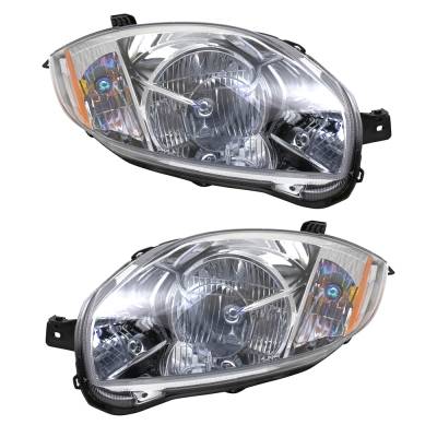 Rareelectrical - New Pair Headlights Compatible With Mitsubishi Eclipse Gt Hatchback 2006 2007 By Part Numbers