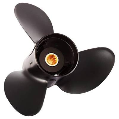 Rareelectrical - New Aluminum Propeller Compatible With Honda Bf45 13 Spline 45 1991-1994 3311-111-14 31076 32041