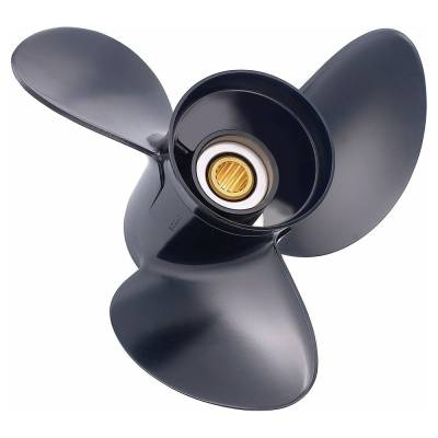 Rareelectrical - New Aluminum Propeller Compatible With Honda Bf45 13 Spline 45 1991-1994 3311-111-13 31075 32042