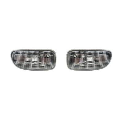 Rareelectrical - New Pair Of Fog Lights Compatible With Jeep Grand Cherokee 1999-2003 55155136Ac 55155137Ac Ch2593111