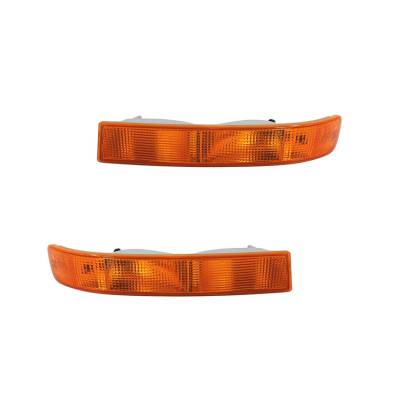 Rareelectrical - New Side Marker Light Pair Compatible With Chevrolet Express 1500 03-14 22940754 22940755 Gm2521188