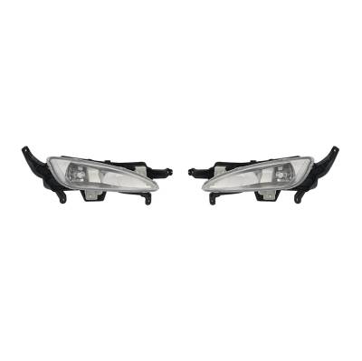 Rareelectrical - New Set Of Two Fog Lights Compatible With Kia Optima Ex Luxury 2013 922022T010 922012T010