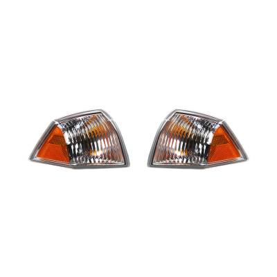 Rareelectrical - New Turn Signal Light Pair Compatible With Jeep Compass 2009-2010 68000682Ab 68000683Ab 68000682Aa