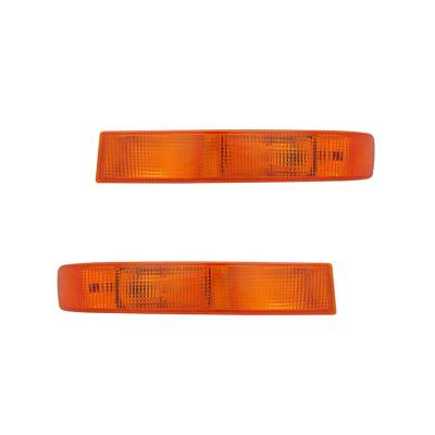 Rareelectrical - New Side Marker Light Pair Compatible With Chevrolet Express 1500 2500 23284115 23284114 Gm2521188