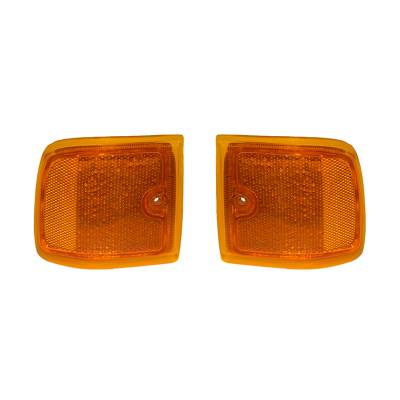 Rareelectrical - New Pair Side Marker Lights Compatible With Chevrolet Express 1500 96-02 5977400 Gm2551151 5977399