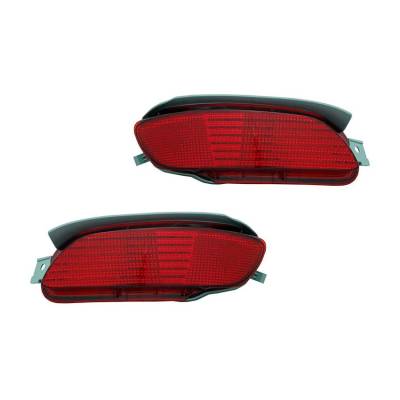 Rareelectrical - New Pair Of Rear Side Marker Light Compatible With Lexus Rx330 04-06 81910-0E010 Lx2861102