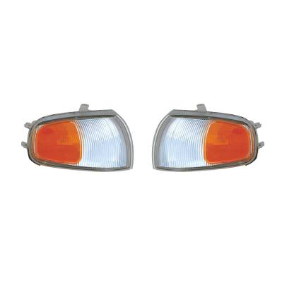 Rareelectrical - New Back Up Light Pair Compatible With Toyota Camry Usa Built 1995 1996 Dx Le Se 81610-06020