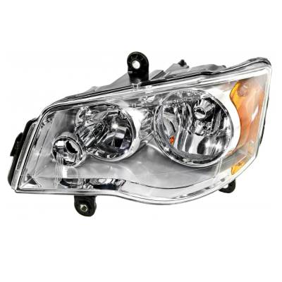 Rareelectrical - New Left Halogen Headlights Compatible With Ram C/V Base Mini Cargo Van 4 Door 3.6L 2012 2013 2014