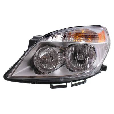 Rareelectrical - New Left Halogen Headlights Compatible With Saturn Aura Xe Sedan 4 Door 2.4L 3.5L 2007 2008 2009 By